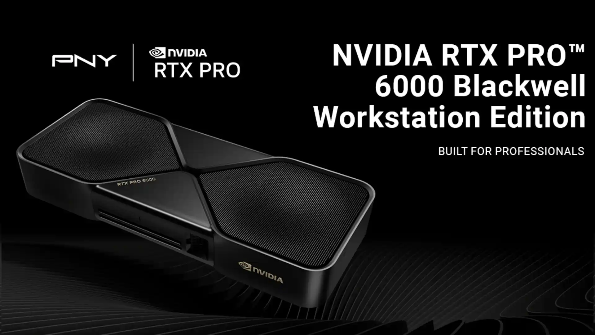 PNY RTX 6000 banner