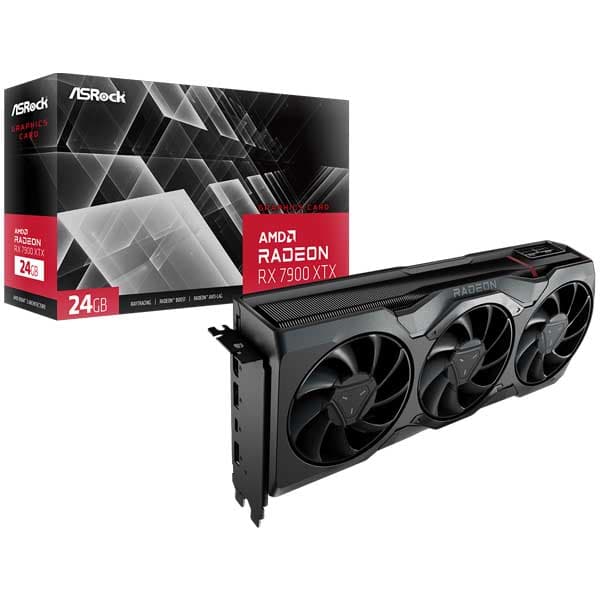 ASrock AMD Radeon RX 7900 XTX 24GB GDDR6 Bulk Pack Graphics Card OEM PACKING FRESH UNIT - 1