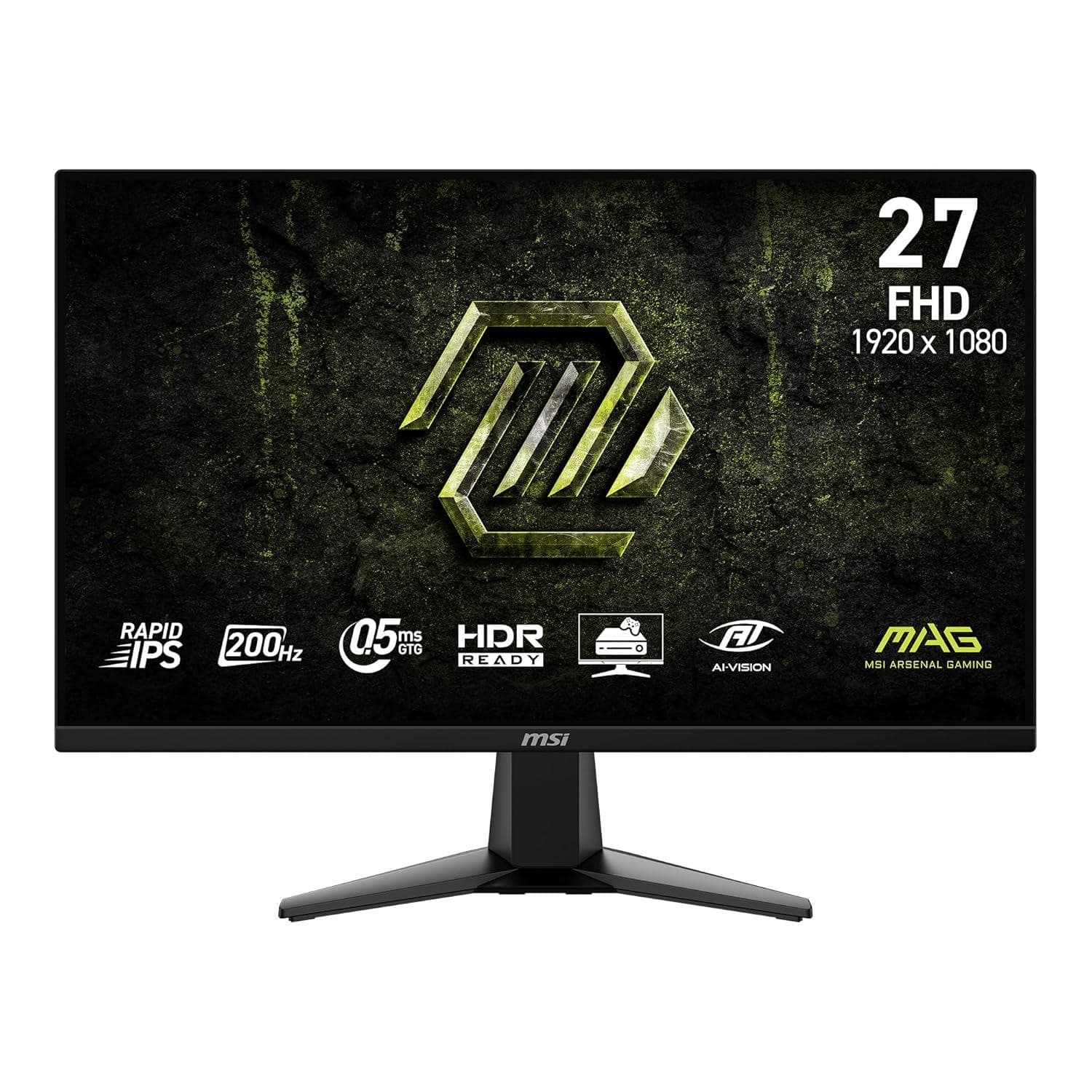 MSI MAG 275F E20 27 Inch FHD Gaming Monitor - Black - 1