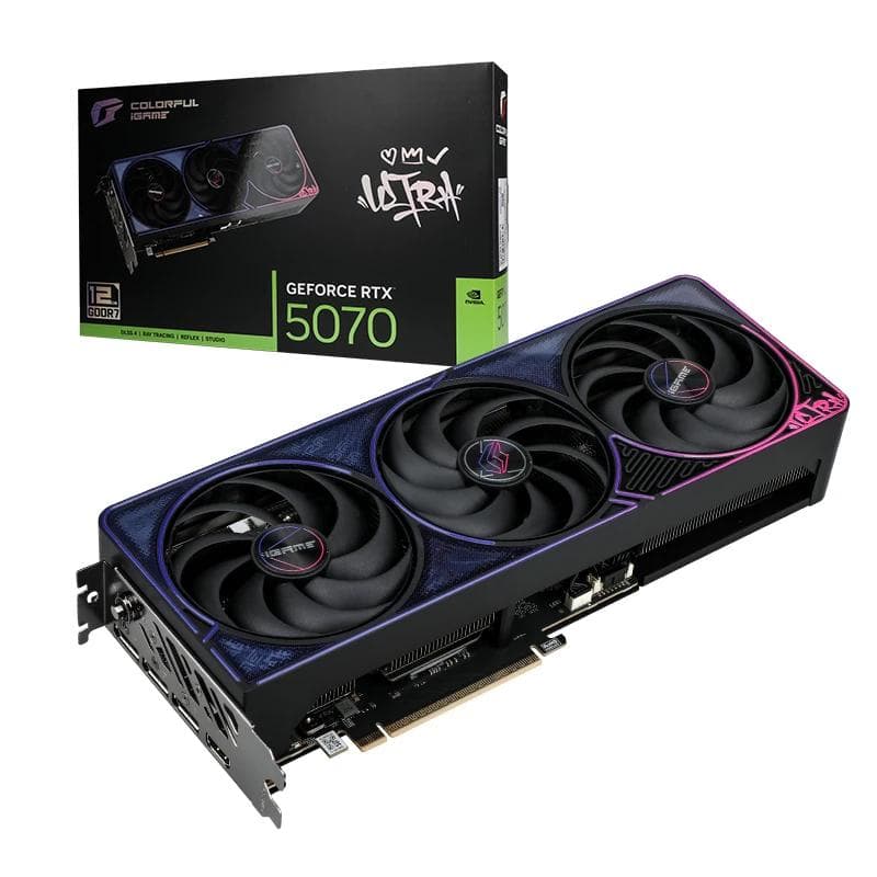 Colorful iGame RTX 5070 Ultra OC 12GB GDDR7 Graphics Card - 1
