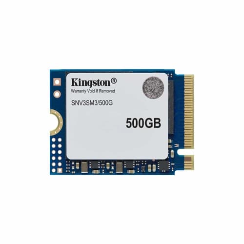 Kingston NV3 500GB NVMe M.2 2230 Gen4 SSD - 1