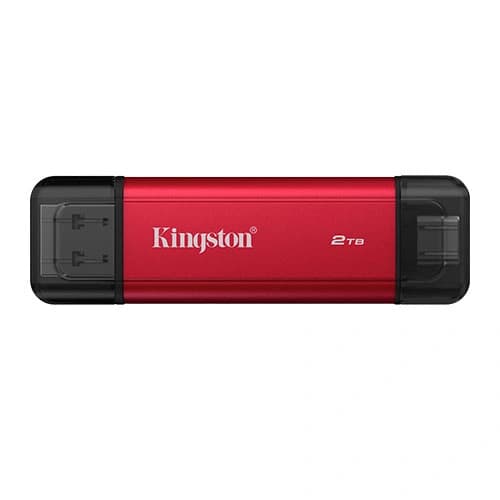 Kingston Dual Portable USB Type A and Type C 2TB SSD - 1