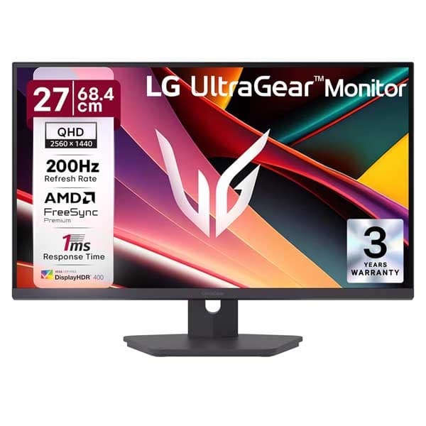 LG 27G610A 68.4 cm (27 Inch) Ultragear QHD (2560x1440) IPS Gaming Monitor - 1