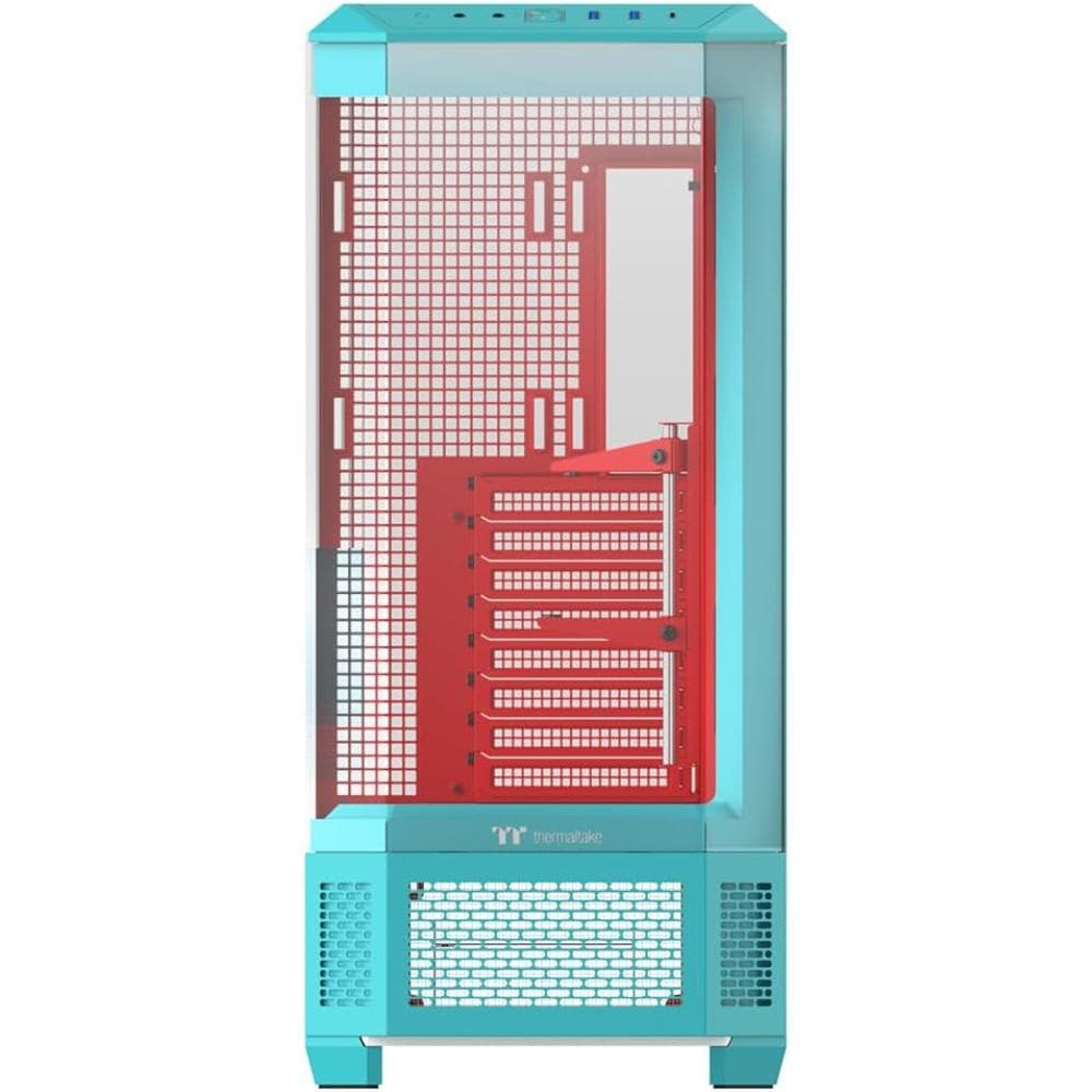Thermaltake View 600 TG E-ATX Full Tower Case - (Mint Strawberry) - 3