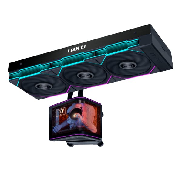 Lian Li Hydroshift II OLED Curved 360TL Liquid CPU Cooler - 1