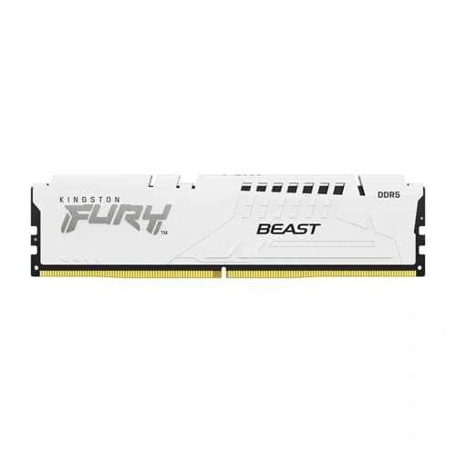 Kingston Fury Beast White 16GB 5200MHz CL40 DDR5 RAM (White) - 1