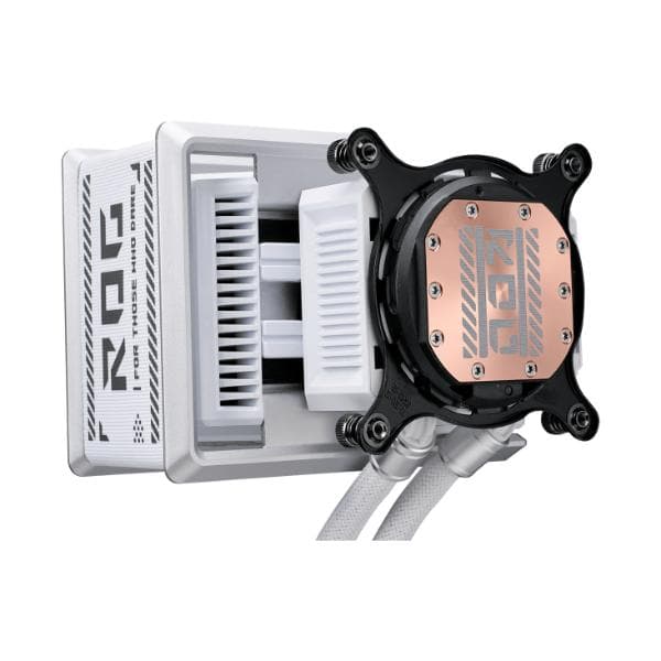 ASUS ROG Ryuo IV SLC 360 ARGB Liquid CPU Cooler (White) - 2