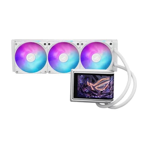 Asus ROG Ryuo IV 360mm ARGB White CPU Liquid Cooler (White) - 1