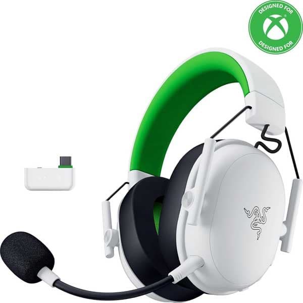 Razer headset (gaming white wireless)