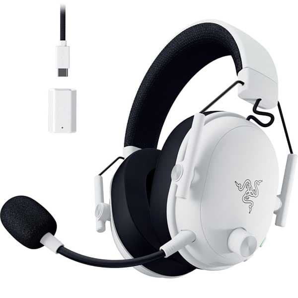 Razer BlackShark V3 Wireless Gaming Headset for PC (White) - 1