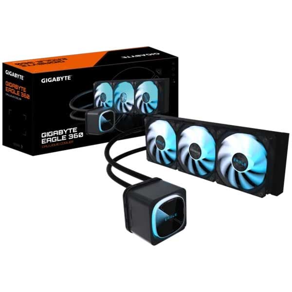 GIGABYTE EAGLE 360 AIO Liquid Cooler (Black) - 1