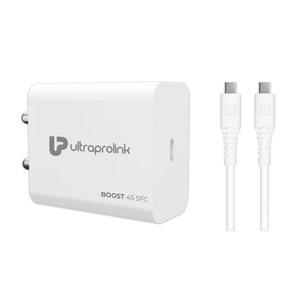 Ultra Prolink Boost 45 Super Fast Charger with Power Delivery UM1202C - 1