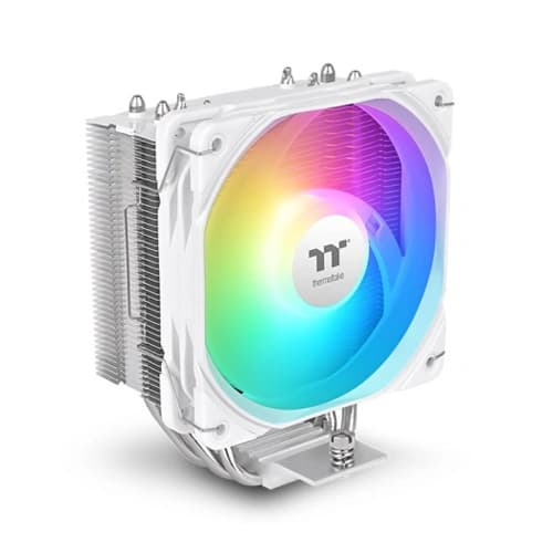 Thermaltake UX400 ARGB Sync Snow White 120mm CPU Air Cooler - 1