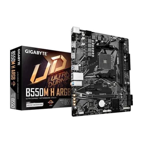 Gigabyte B550M H ARGB M-ATX Motherboard - 1