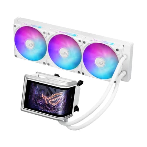 Asus ROG Ryuo IV 360mm ARGB White CPU Liquid Cooler (White) - 4