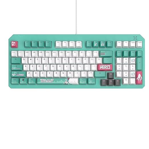 ASUS TUF Gaming K3 Gen II Hatsune Miku Edition Optical-Mechanical RGB Keyboard