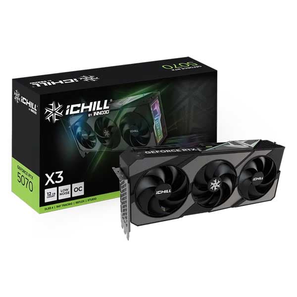 INNO3D GeForce RTX 5070 iCHILL X3 Graphic Card (C50703-12D7X-195065H) - 1