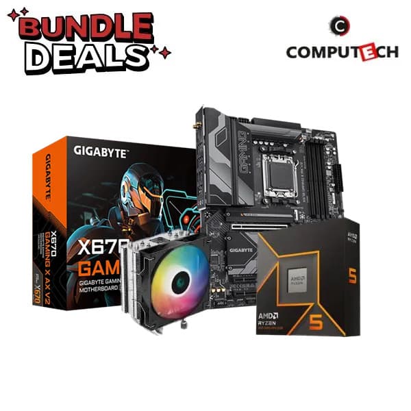 Computech AMD Gaming Bundle 03 - Ryzen 5 9600X Gigabyte X670 GAMING X AX V2 (rev. 1.0) - 1