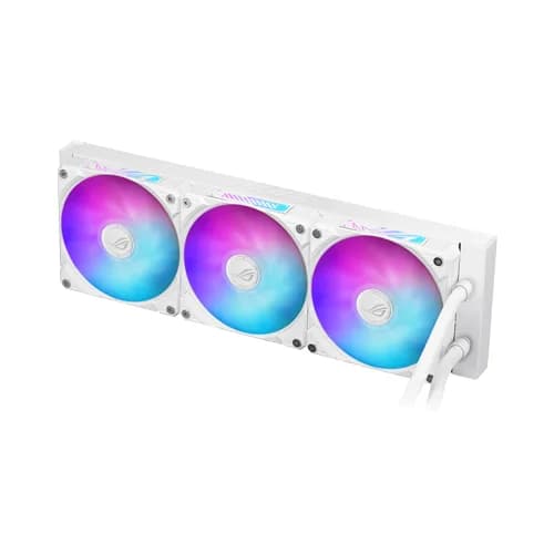 Asus ROG Ryuo IV 360mm ARGB White CPU Liquid Cooler (White) - 3