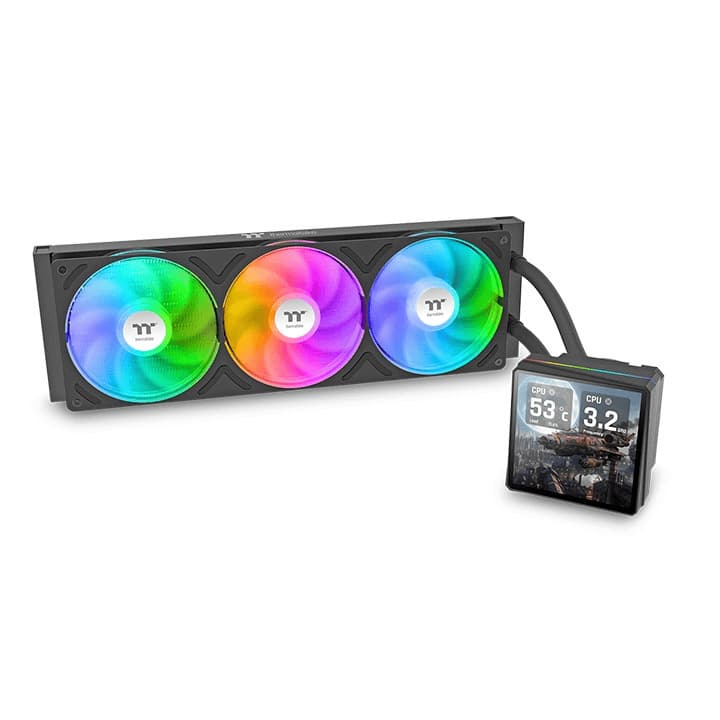 Thermaltake TH360 V3 Ultra ARGB Sync 360mm CPU Liquid Cooler - 1