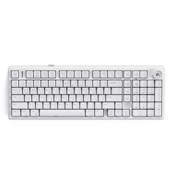 Cybeart Akula 99 - Compact Full Size Wireless RGB Mechanical Keyboard (White MKI Pre-Lubed Switches) - 1