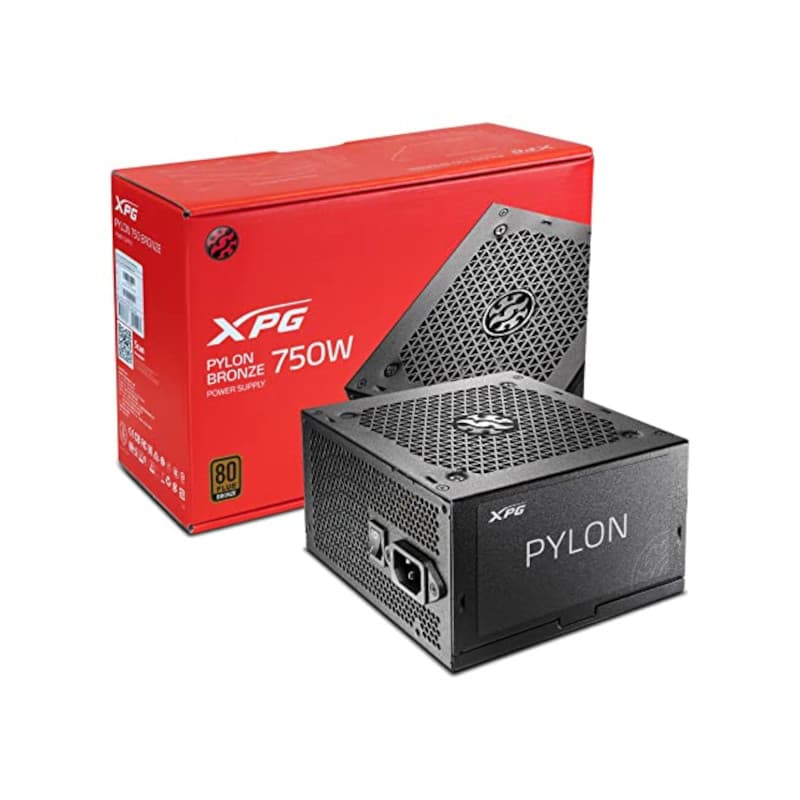 Adata XPG Pylon 750W 80 Plus Bronze Non-Modular Power Supply - 1