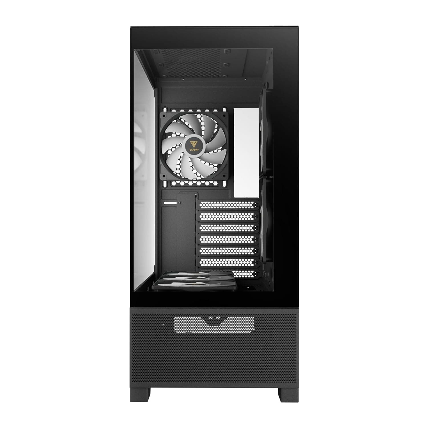 Gamdias Aura GC12 Argb - Panoramic Argb MID-Tower Cabinet - 3