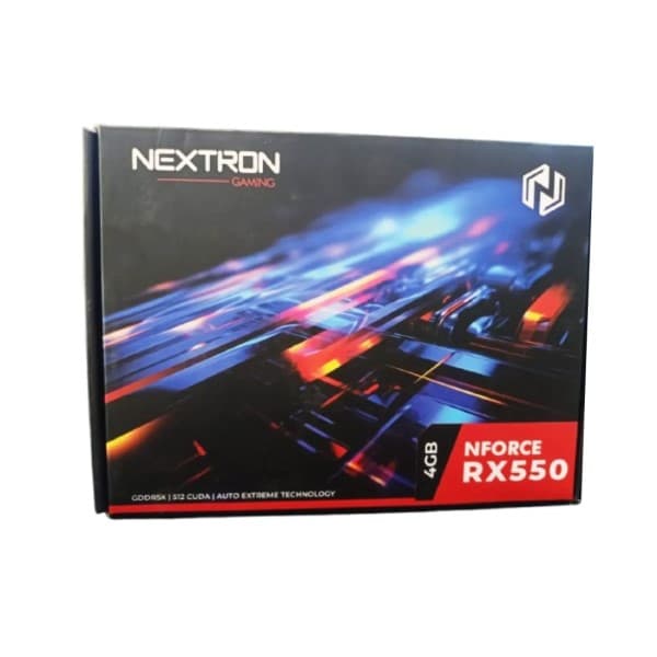 NEXTRON AMD Radeon RX550 4GB DDR5 Graphics Card - 1