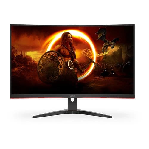 AOC C32G2ZE2 32 Inch Curved Gaming Monitor - 1