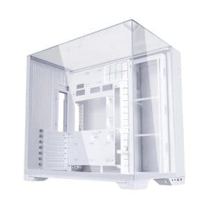 Lian Li O11 Vision Compact White-Steel-Tempered Glass ATX Mid Tower Cabinet - 1