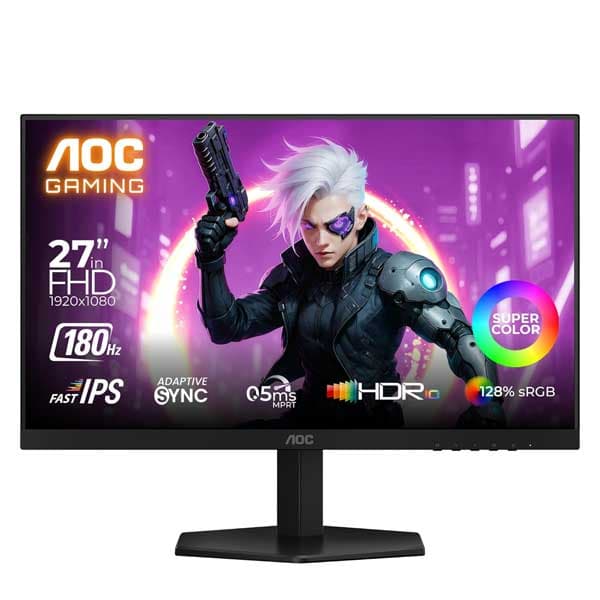 AOC 27G42E 27 inch FHD Fast IPS Gaming Monitor - 1