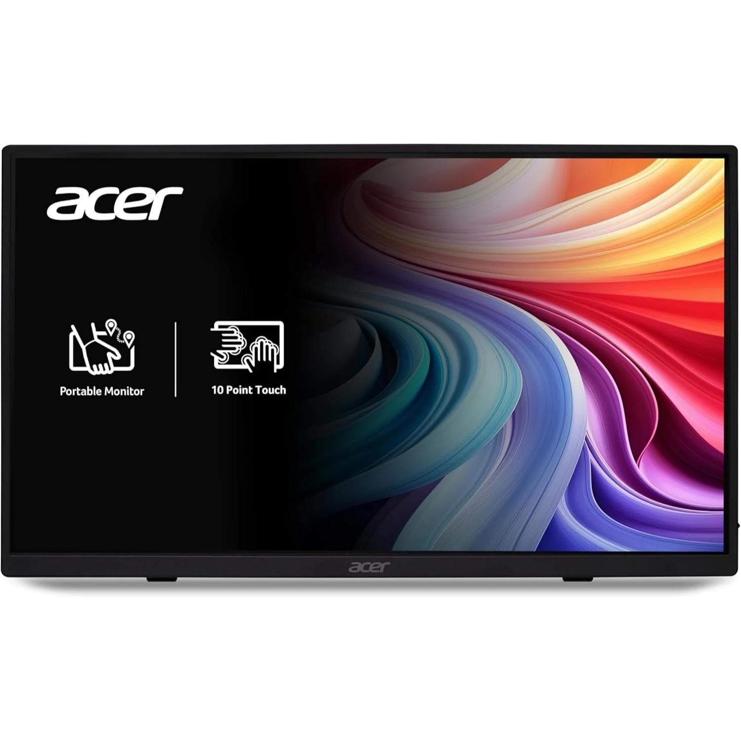 Acer PM161QT 16 inch FHD IPS Portable Touchscreen Monitor - 1