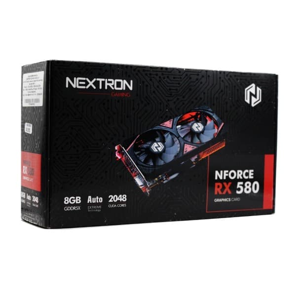 NEXTRON AMD Radeon RX580 8GB DDR5 Graphics Card - 1