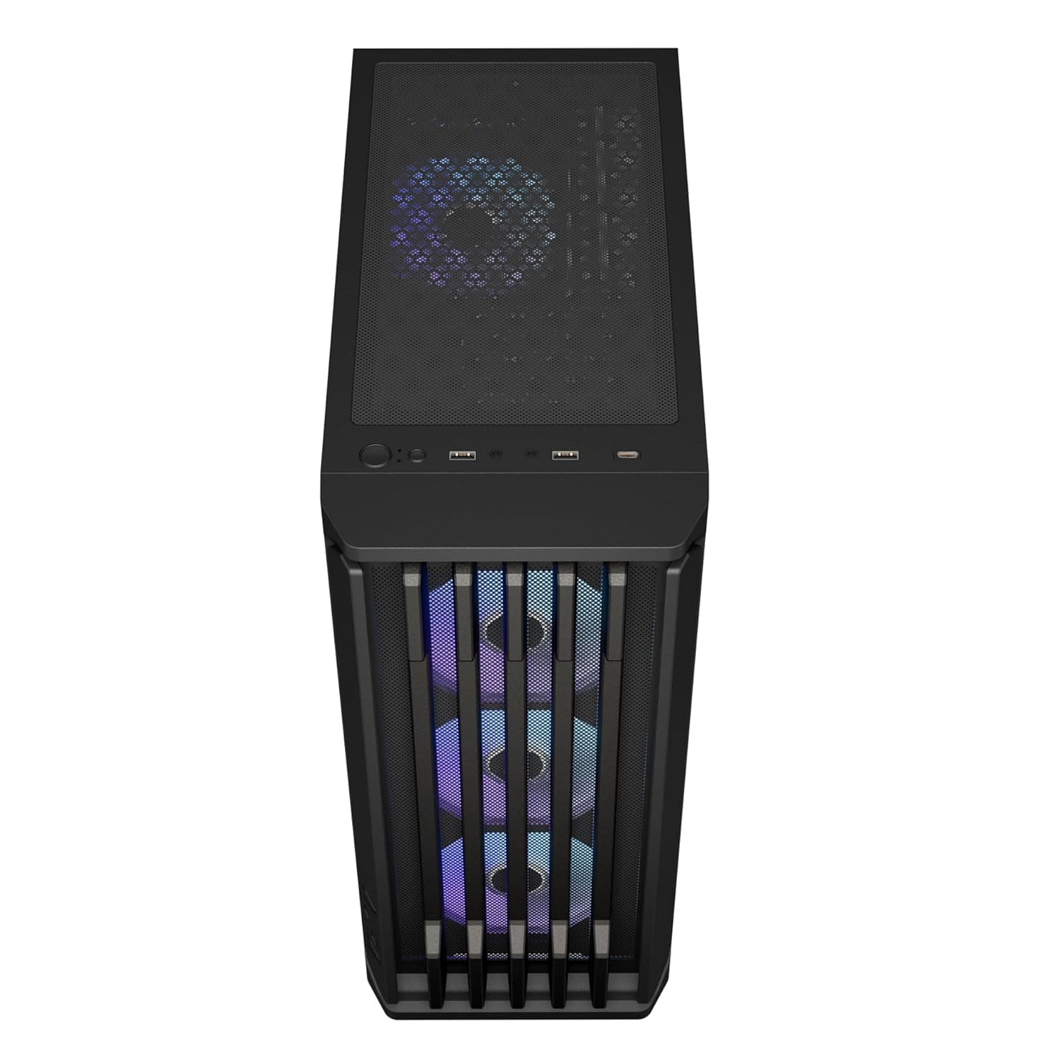 GAMDIAS Aura GC11 ARGB BAR Patterned Argb MID-Tower Cabinet - 5