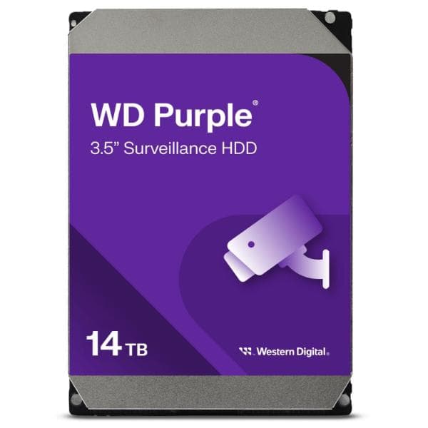 WD Purple Pro 14TB Surveillance Internal Hard Drive - 1