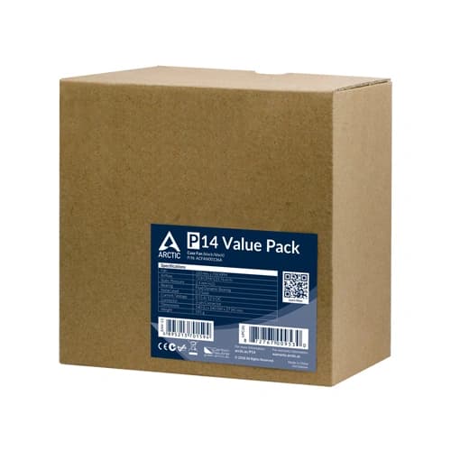 Arctic P14 Five Pack 140mm Cabinet Fan - 2