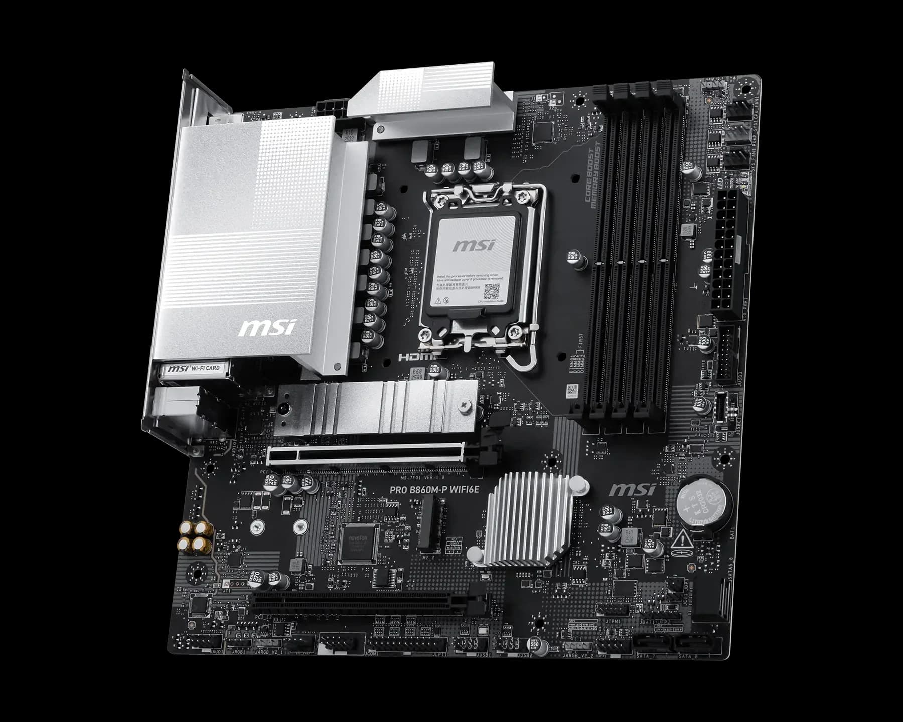MSI PRO B860M-P WIFI6E LGA 1851 Motherboard - 4