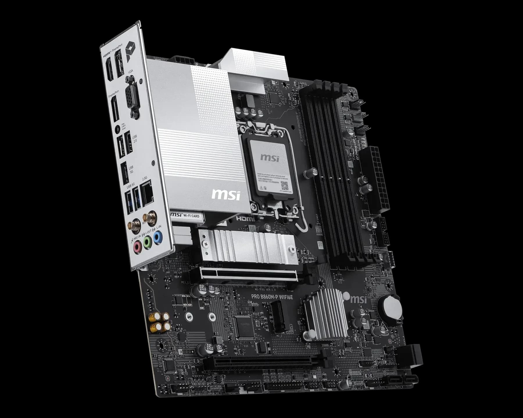 MSI PRO B860M-P WIFI6E LGA 1851 Motherboard - 3