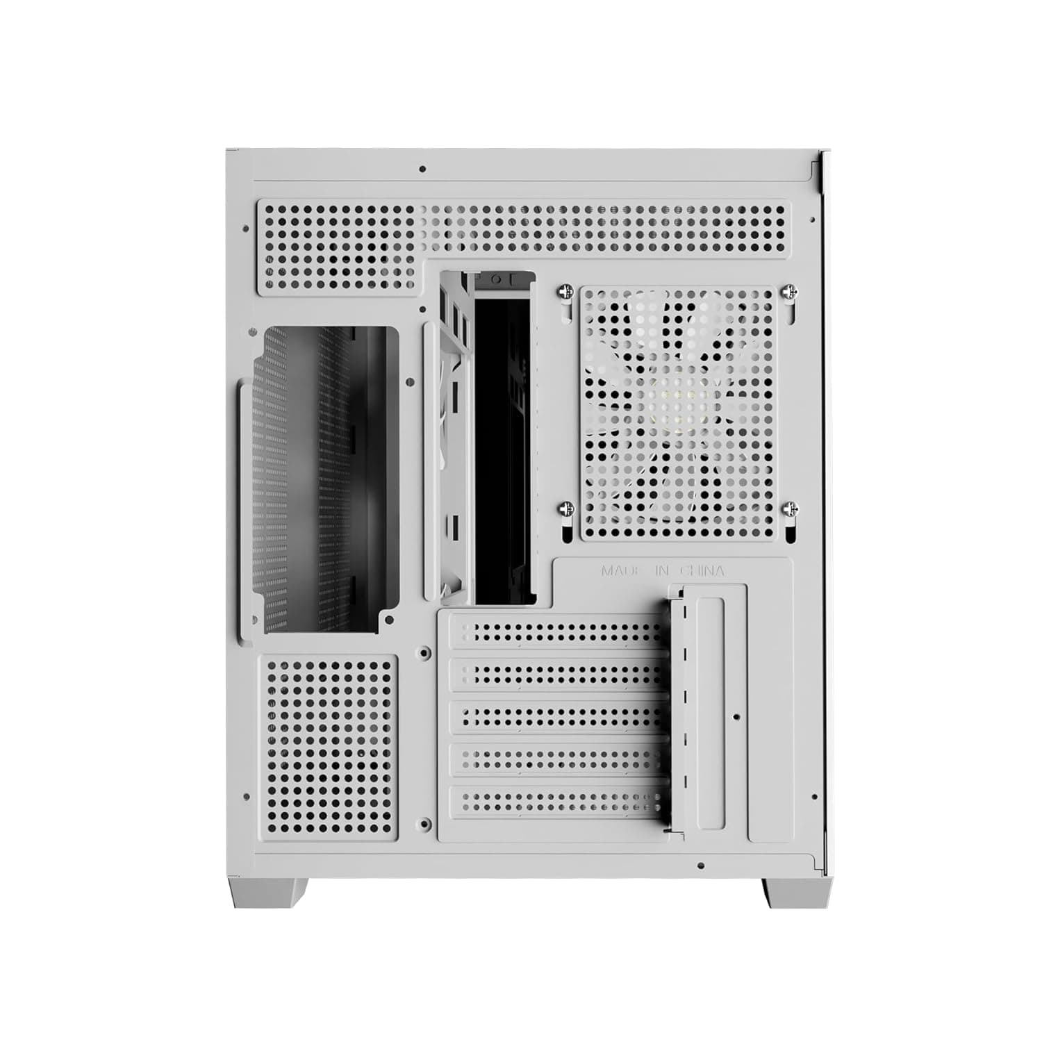 GAMDIAS Aura GC10m V2 WH Argb Micro-Tower Gaming Cabinet (White) - 4