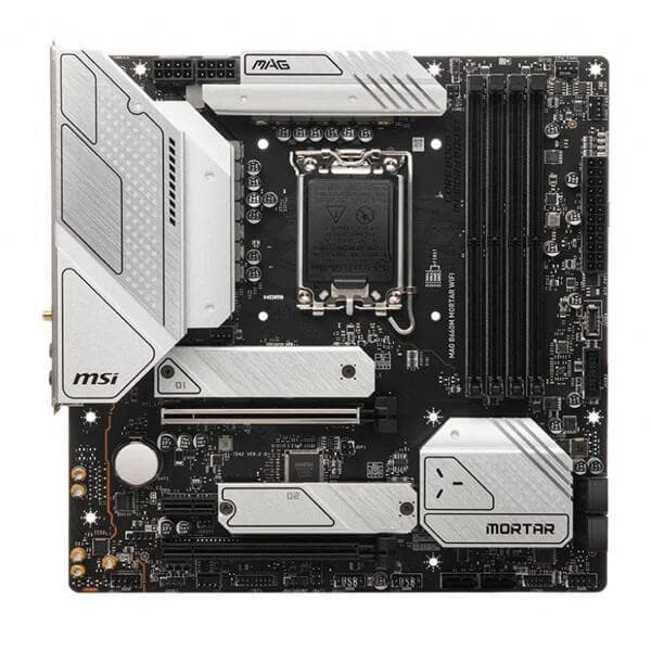 MSI MAG B660M Mortar WIFI DDR5 Intel Motherboard Supports Intel 12th , 13th & 14th Gen Processors - 4