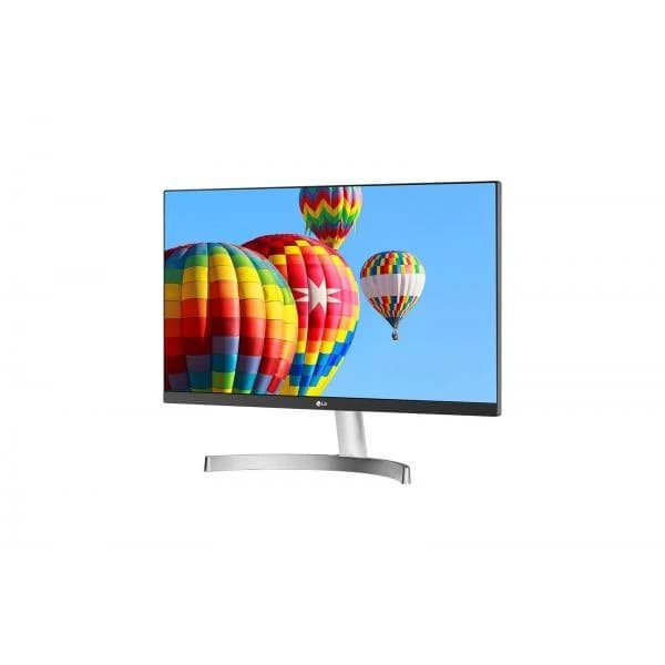 LG 24 Full HD IPS Panel Monitor 24MK600M (White) - 1