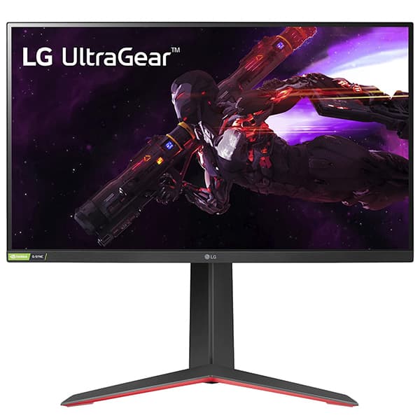 LG Ultragear 27GP850 QHD Nano IPS (27 inches / 68.5 cm) 165 Hz, 180 Hz 1ms, Nvidia G-Sync Compatible, FreeSync Premium, VESA Display HDR 400, HDMI, Gaming Monitor 2560 x 1440 Pixels, Black