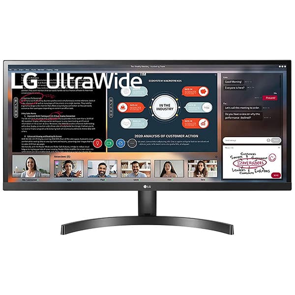 LG 29WL50S Ultrawide 29 Inch (73 cm) Wfhd 2560 X 1080 Pixels IPS Display - HDR 10, AMD Free Sync, Inbuilt 5W Speaker, Srgb 99%, Multi Tasking Monitor, Black - 1