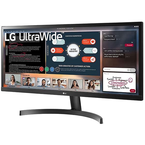 LG 29WL50S Ultrawide 29 Inch (73 cm) Wfhd 2560 X 1080 Pixels IPS Display - HDR 10, AMD Free Sync, Inbuilt 5W Speaker, Srgb 99%, Multi Tasking Monitor, Black - 3