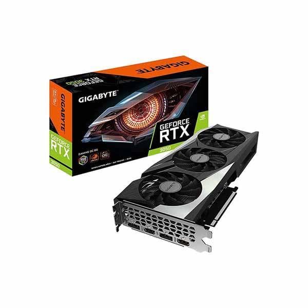 GIGABYTE GeForce RTX 3050 GAMING OC 8G Graphics Card - 1