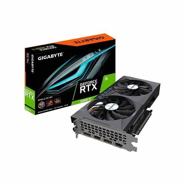 Gigabyte Geforce Rtx 3060 Ti Eagle Oc 8gb Gddr6 Graphics Card - 1