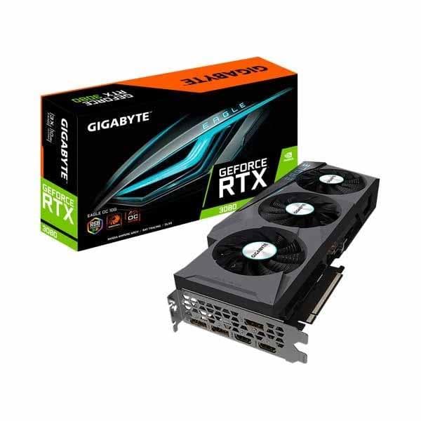 Gigabyte Geforce RTX 3080 Eagle 10G GDDR6X Graphics Card - 1