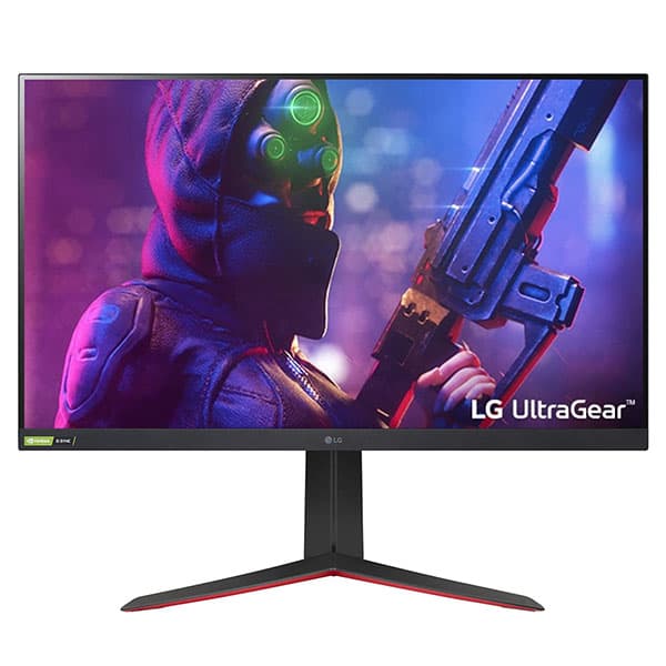 LG Nano IPS Ultragear Gaming 32 inch (80 cm) 2K/QHD (2560 x 1440) 165Hz (OC 180Hz), 1ms, Nvidia G-SYNC, Freesync Premium, Height Adjuts, Pivot, HDMIx2, Display Port, HP Out, USB Hub-32GP850 (Black) - 1