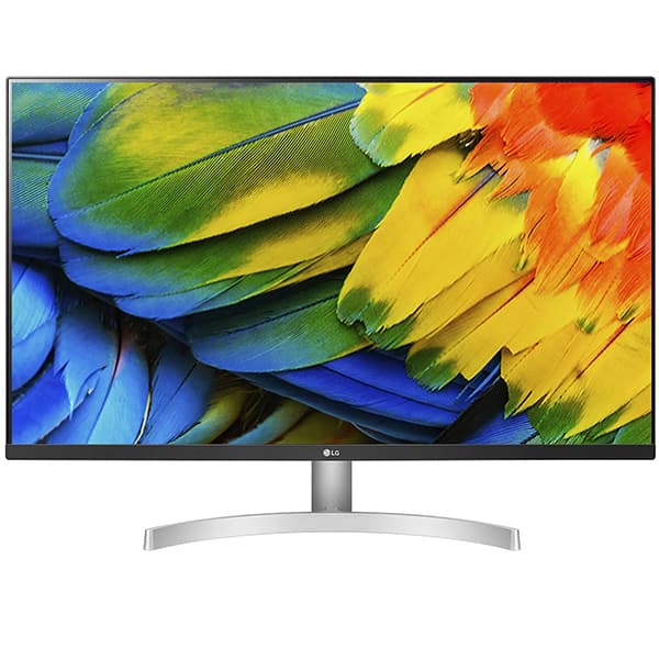 LG Ultrafine 80 cm (31.5 Inches) 4K UHD 3840 X 2160 Pixels Hdr10 Monitor, Dci-P3 90%, Radeon Freesync, Inbuilt Speaker (5W X 2), Hdmi X 2, Display Port - 32Un500 (White) - 1