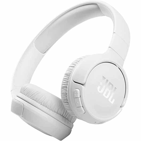 JBL Tune 510BT On Ear Wireless Headphones with Mic, White - 1